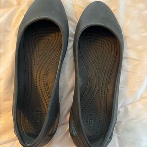 CROCS Women's Black Flats